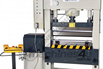 Industrial Motorised Hydraulic Press Bender - 100 Tonne AP-1020/100 10hp 415V Motor & 300mm Ram Stro
