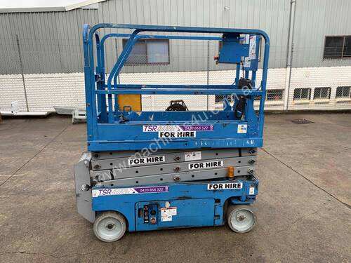 caption Genie GS1932 Electric Scissor Lift