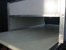 Refrigerated Motorised Belt Cooling Tunnel Conveyor - 2.4m long - picture0' - Click to enlarge