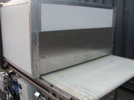 Refrigerated Motorised Belt Cooling Tunnel Conveyor - 2.4m long - picture2' - Click to enlarge