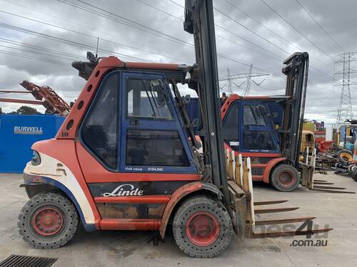 Linde H80D-3 8000Kg Brick Handling Forklift