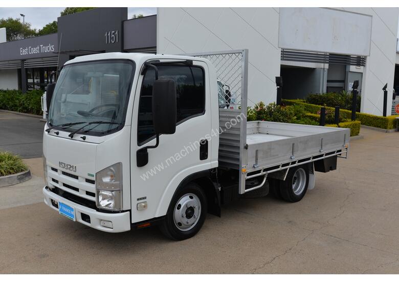caption 2012 ISUZU NLR 200 - Tray Truck - Tray Top Drop Sides