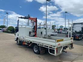 2013 ISUZU NPR 400 - Tray Truck - Truck Mounted Crane - Tray Top Drop Sides - picture1' - Click to enlarge