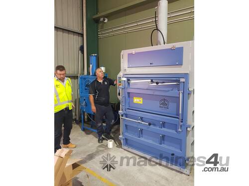 Mil-tek H501 Mill Size Hydraulic Waste Baler