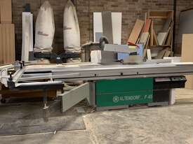 Used Altendorf F45 sliding saw  - picture0' - Click to enlarge