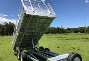 Ozzi 14x7 Flat Top Tipper Trailer 3500kg - With Ramps