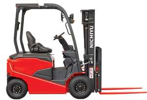 New Nichiyu 4 Wheel 1.5T Electric Counterbalance Forklift