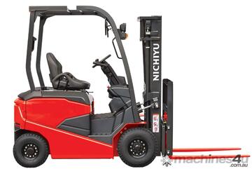  Nichiyu 4 Wheel 1.5T Electric Counterbalance Forklift
