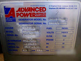 ADVANCED POWER 655KW Stamford GENERATOR 800kVA DETROIT V16 92 turbo DIESEL - picture0' - Click to enlarge