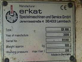 ERKAT ER600 Rock Grinder Rock Breaker / Facer - Hire - picture1' - Click to enlarge