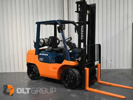 Toyota 3 Tonne Forklift For Sale LPG/Petrol 4000mm Lift Height Low Hours Sydney Melbourne Orange - picture2' - Click to enlarge