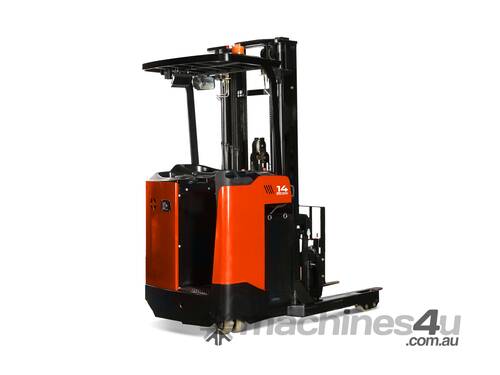 Heli 1.4t Stand on Reach Truck