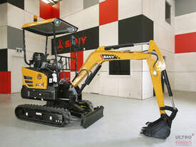 FOR HIRE Sany SY16C 1.75T compact excavator - picture1' - Click to enlarge