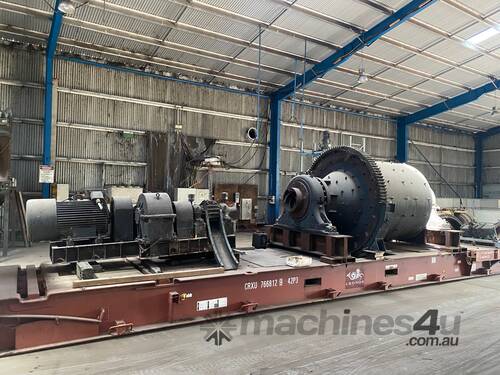 Hardinge Ball Mill with classifier and Cyclone