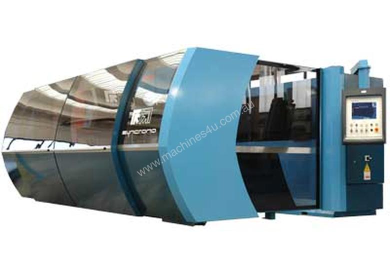 caption PRIMA INDUSTRIE SYNCRONO CNC LASER FROM IMTS