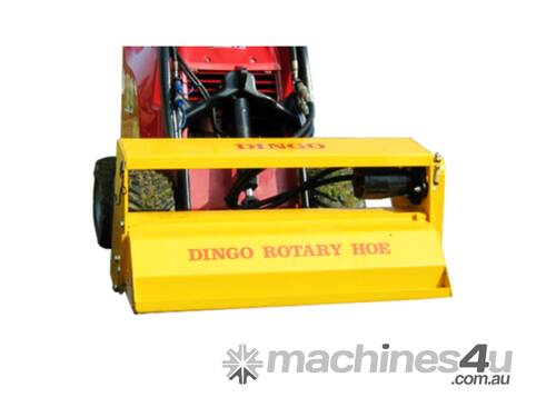 caption Dingo General Attachments – Rotary Hoe