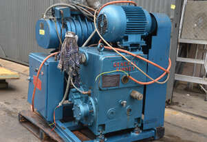 General Kinney GKT300 Dual Stage Rotary Vane Vacuum Pump & Mechanical Booster