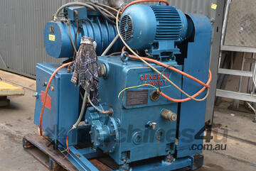 General Kinney GKT300 Dual Stage Rotary Vane Vacuum Pump & Mechanical Booster