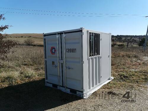 Brand New 8ft Shipping Container with PA Door + Window