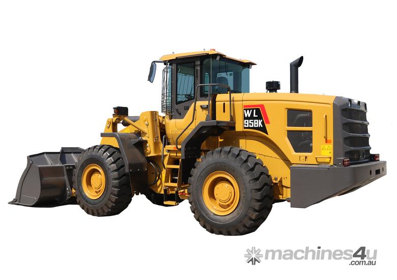 caption LOVOL WL958K-Cummins - 18 Tonne ALFA Series Wheel Loader + FREE Mini Excavator