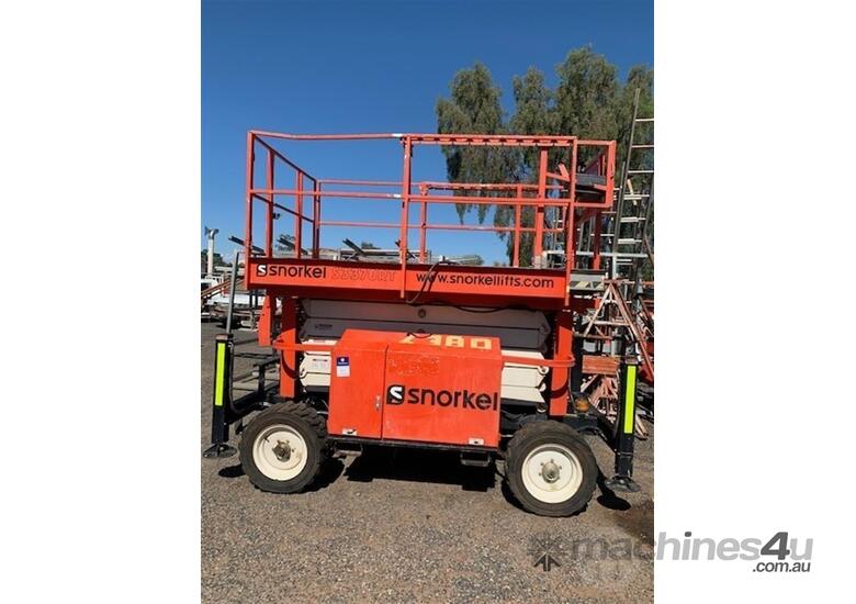 Used snorkel S3370RT Rough Terrain Scissor Lift in , Listed on Machines4u