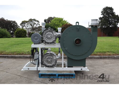 Large Air Knife Blower and Vacuum System 