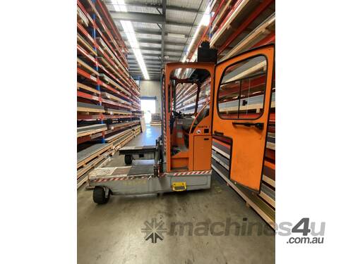 Hubtex Side-Loading, Multi-Directional LPG Forklift