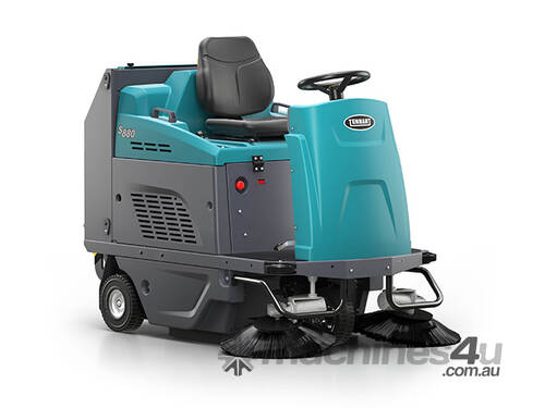 Tennant S880 Compact Battery Ride-On Sweeper - TASMANIA DEALER ONLY