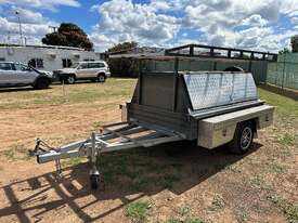 1988 HOMEMADE 8x5 BUILDER'S TRAILER - picture1' - Click to enlarge