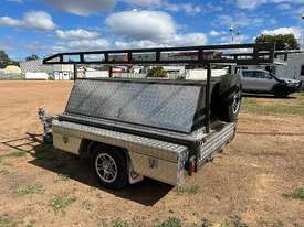 1988 HOMEMADE 8x5 BUILDER'S TRAILER - picture2' - Click to enlarge