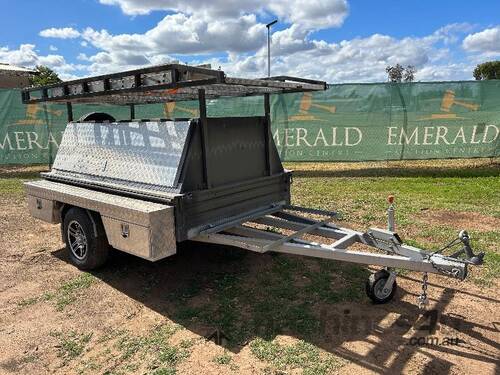 1988 HOMEMADE 8x5 BUILDER'S TRAILER