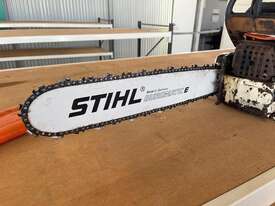 STIHL 034 CHAINSAW - NEW BAR AND CHAIN - picture0' - Click to enlarge