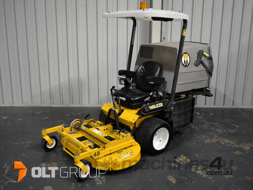 Walker MD21D-H Zero Turn Mower with High Dump 21hp Diesel Engine 636 Low Hours