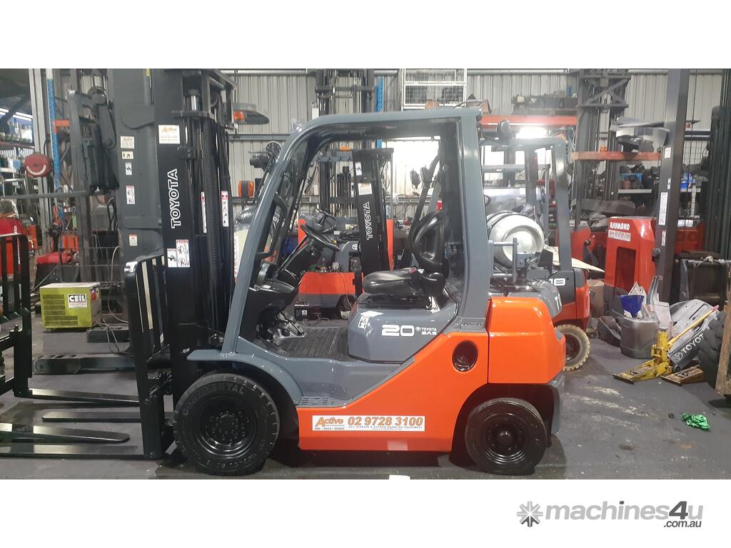 Used Toyota BIG TOYOTA FORKLIFT SALE-CURRENT MODEL TOYOTA LPG UNITS 1 8 ...