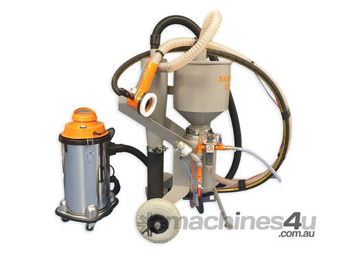 Dustless Mobile Sandblasting Machine