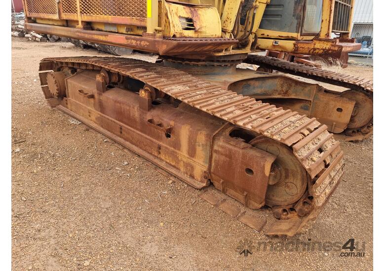 caption 1998 Komatsu PC220-6 with Rotating Grapple Ensign FTR 1865W