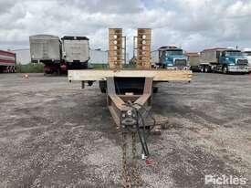 2008 JP Trailers Beaver Tail Tandem Axle Trailer - picture0' - Click to enlarge