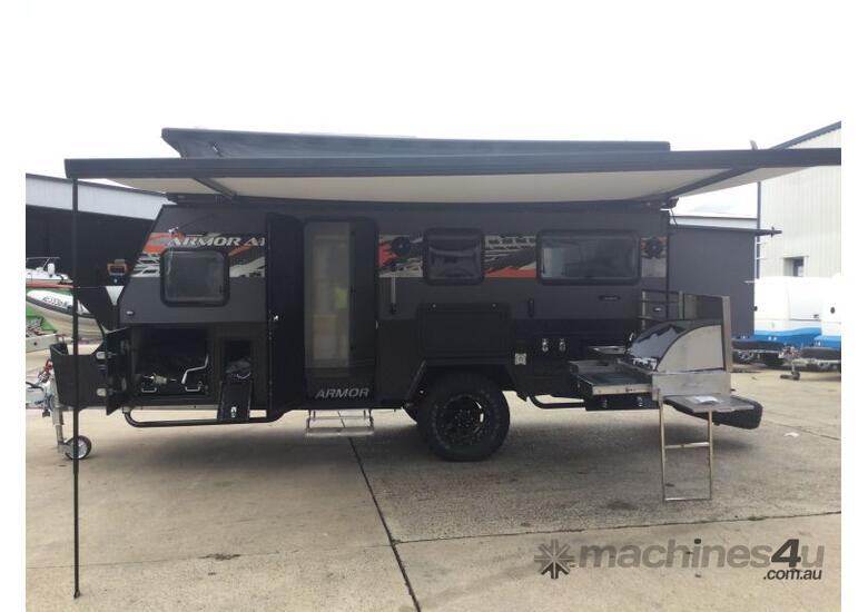 caption 2023 Green Pty Ltd Armor A16 Single Axle Caravan