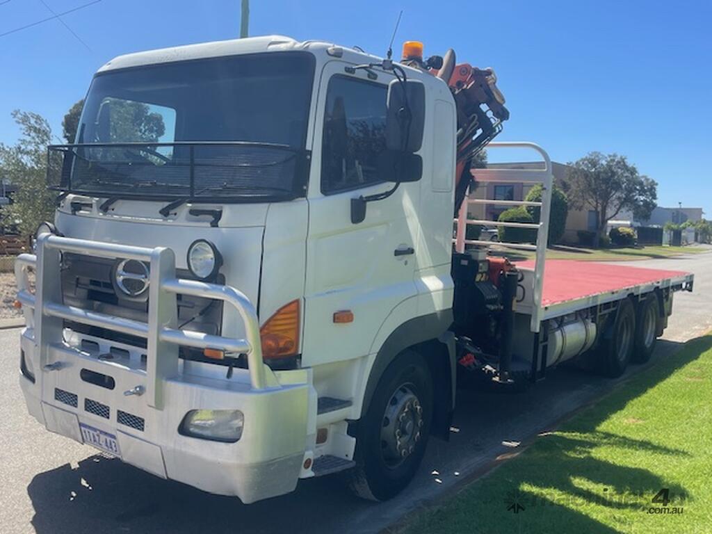 Buy Used 2008 Hino Crane Truck Crane Borer Truck in MALAGA, WA