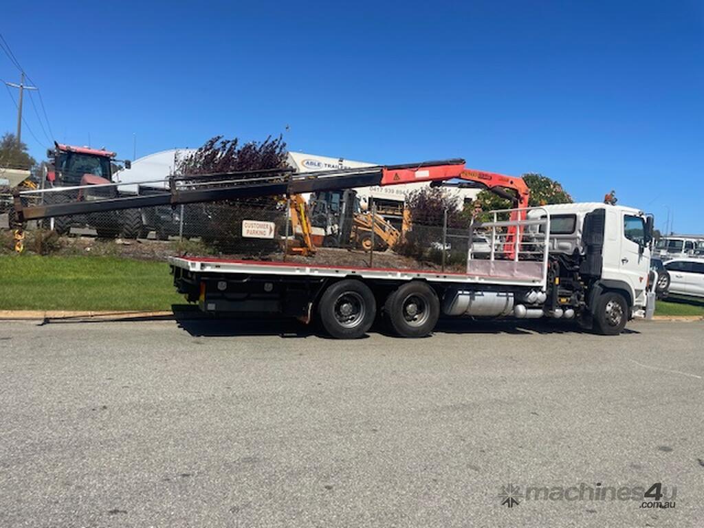 Buy Used 2008 Hino Crane Truck Crane Borer Truck in MALAGA, WA