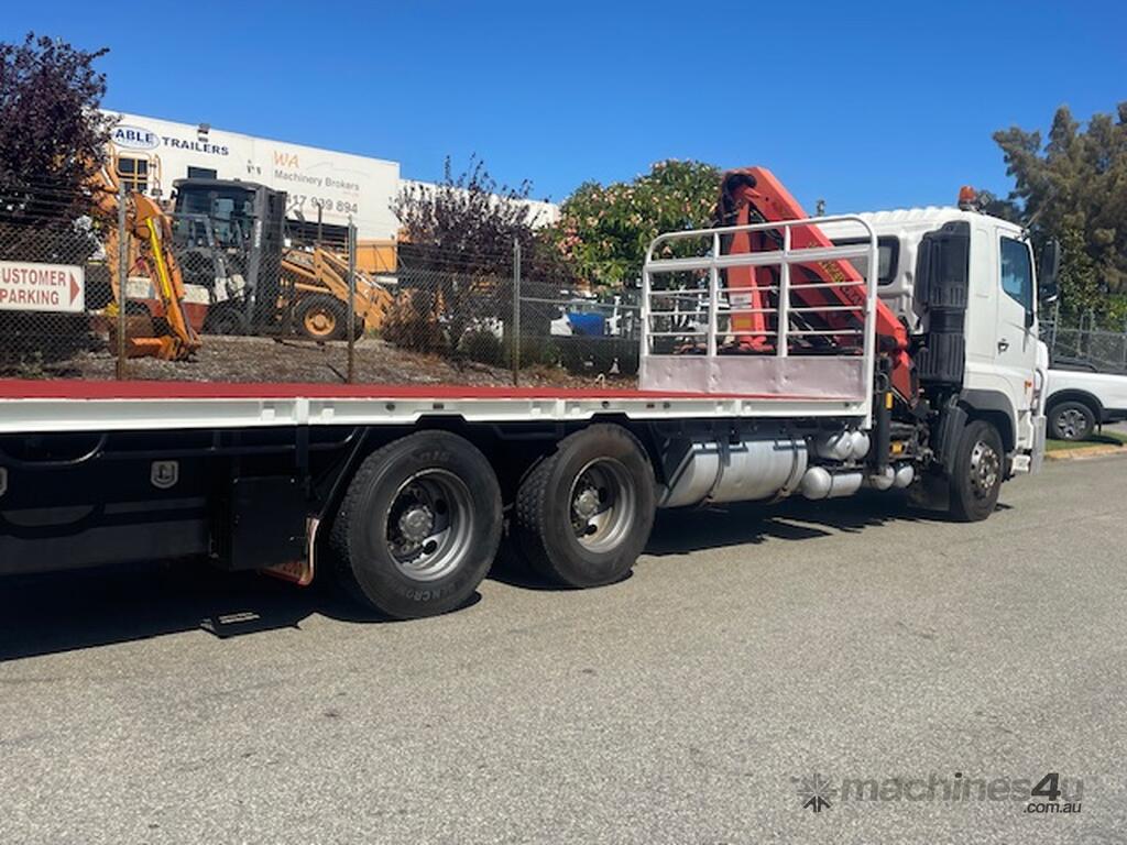 Buy Used 2008 Hino Crane Truck Crane Borer Truck in MALAGA, WA