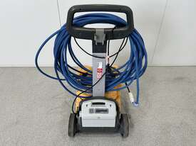 Maytronics Dolphin Wave 100 pool cleaner with power supply and trolley (Ex Council) - picture0' - Click to enlarge