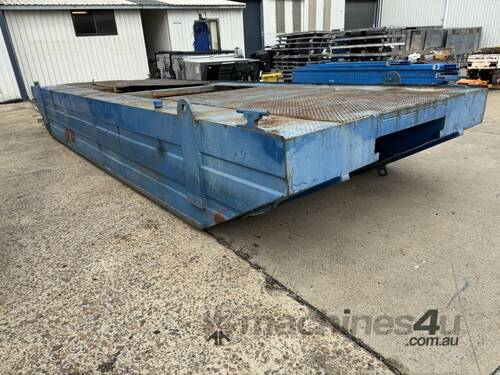 Unbranded Flat Top Steel Barge