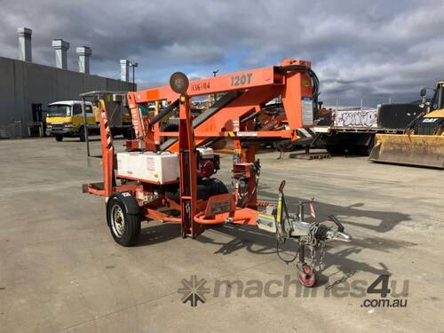 2014 Niftylift 120TPE Boom Lift (Trailer Mounted)