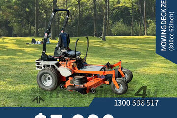 2024 TRIDENT 800cc 62inch MOWING DECK ZERO TURN ELECTRIC START SYSTEM & DUAL HYDROSTATIC DRIVE