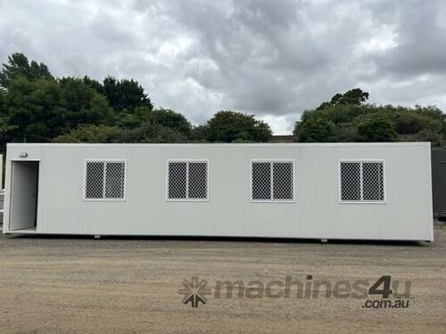 caption Auzbilt Portable Offices: 12m x 3m, For Sale Or Hire