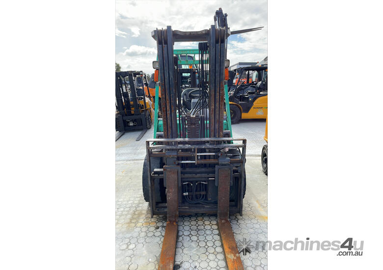caption LIFT EQUIPT - 3.5T MITSUBISHI DIESEL FORKLIFT