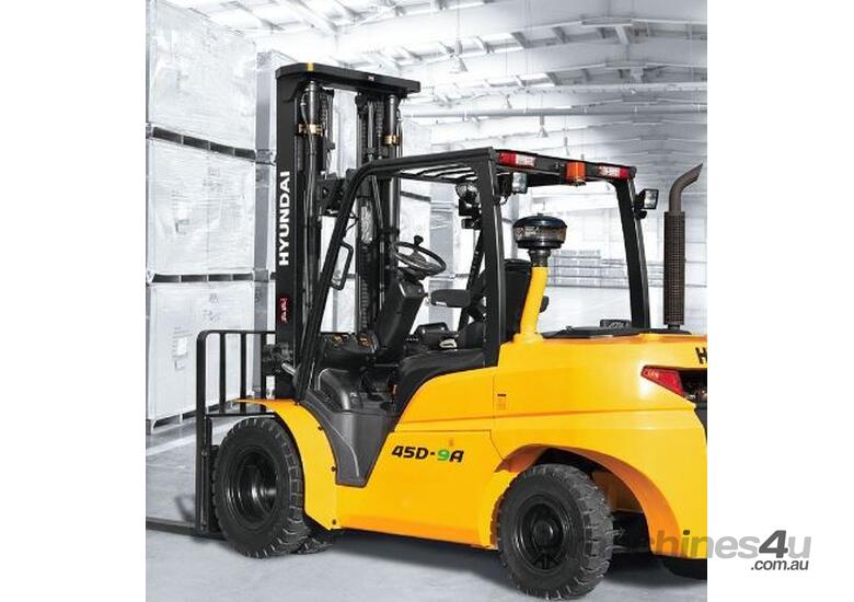 caption ALFABS - Hyundai 5T Forklift DIESEL 50D-9SA - Hire