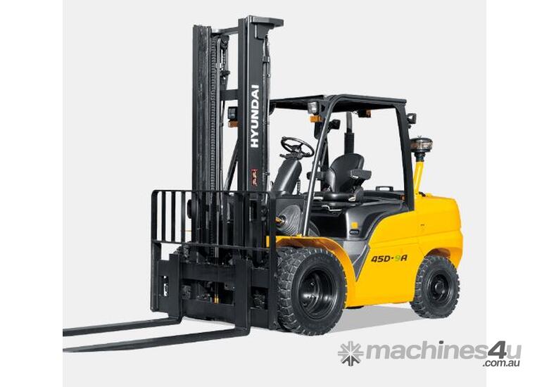 caption ALFABS - Hyundai 5T Forklift DIESEL 50D-9SA - Hire