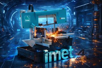 IMET KS 502 BANDSAW | DOUBLE MITRE | SEMI AUTO | DOUBLE COLUMN | 500 X 310MM (ITALIAN MADE)